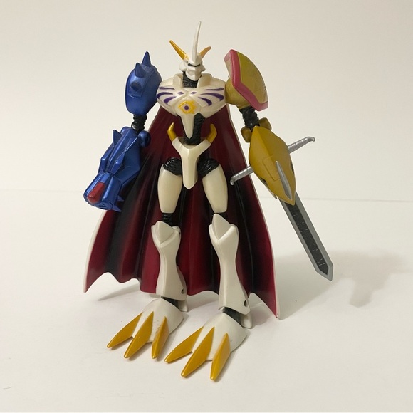 Digimon 2000 Omnimon Omegamon Bandai PVC Rubber Action Figure 6” Tall - Picture 1 of 16